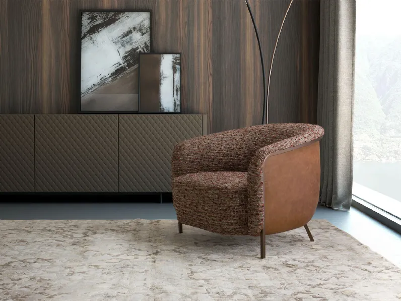 Poltrona modello Bailey outlet Diotti.com in offerta