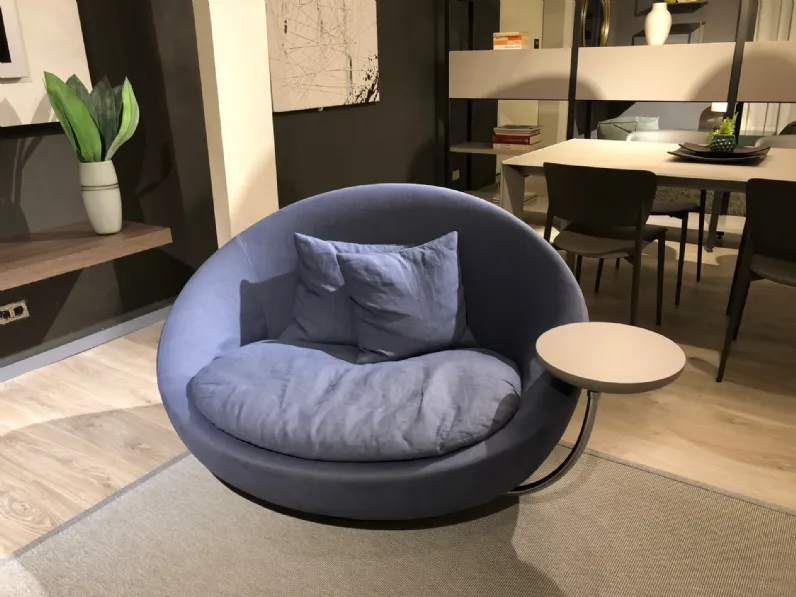 Poltrona Lacoon Desirèe in Tessuto SCONTATA