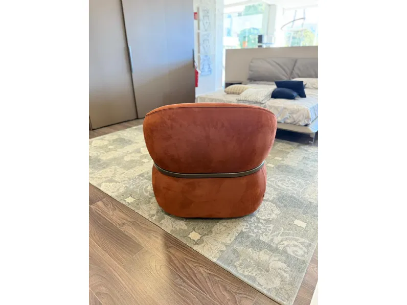 Poltrona in stile design Madama butterfly Flou in Offerta Outlet