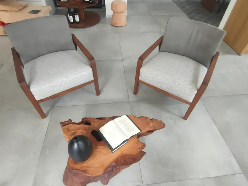 Poltrona in Tessuto Noble' Riva 1920 a prezzo Outlet