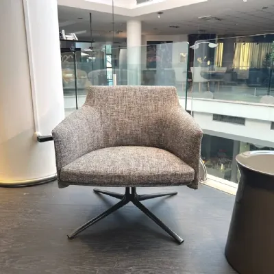 Poltrona in stile design Stanford Poliform in Offerta Outlet