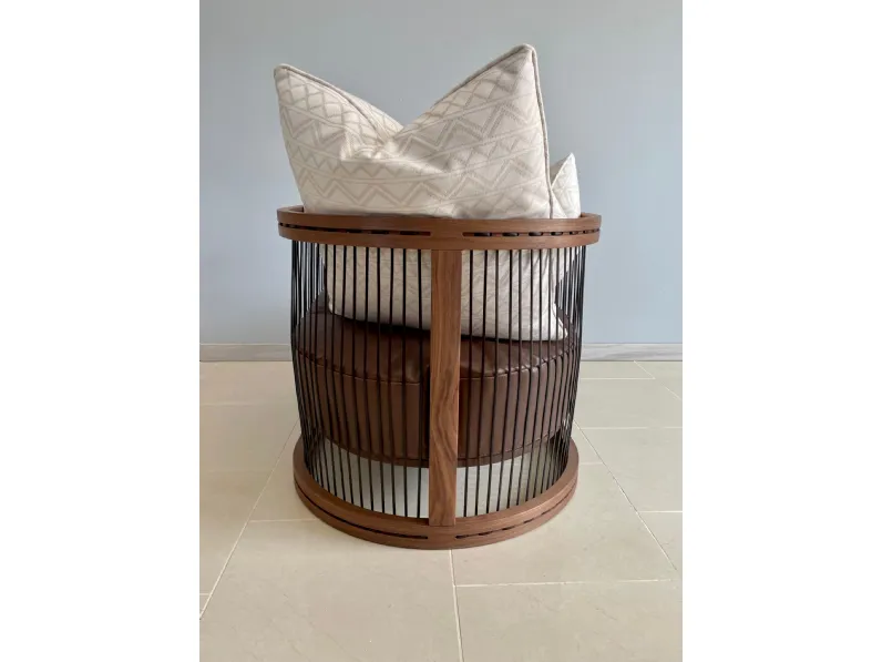 Poltrona in stile design Tiffany Artigianale in Offerta Outlet