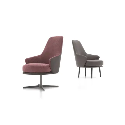 Poltrona Amy Le comfort in Tessuto SCONTATA