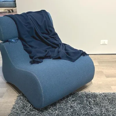 Poltrona in Tessuto Club  La casa moderna in Offerta Outlet