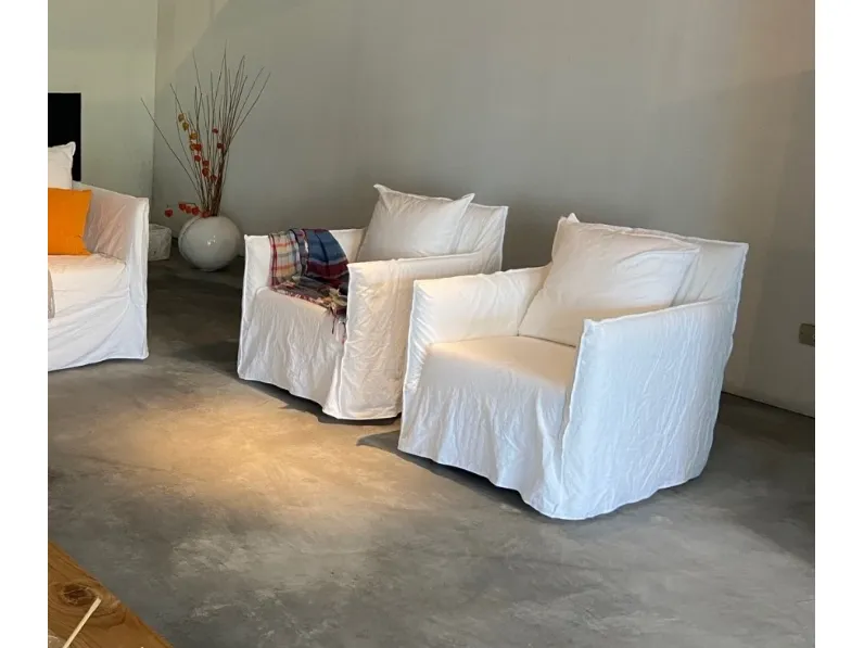 Poltrona modello Coppia poltroncine ghost Gervasoni in offerta