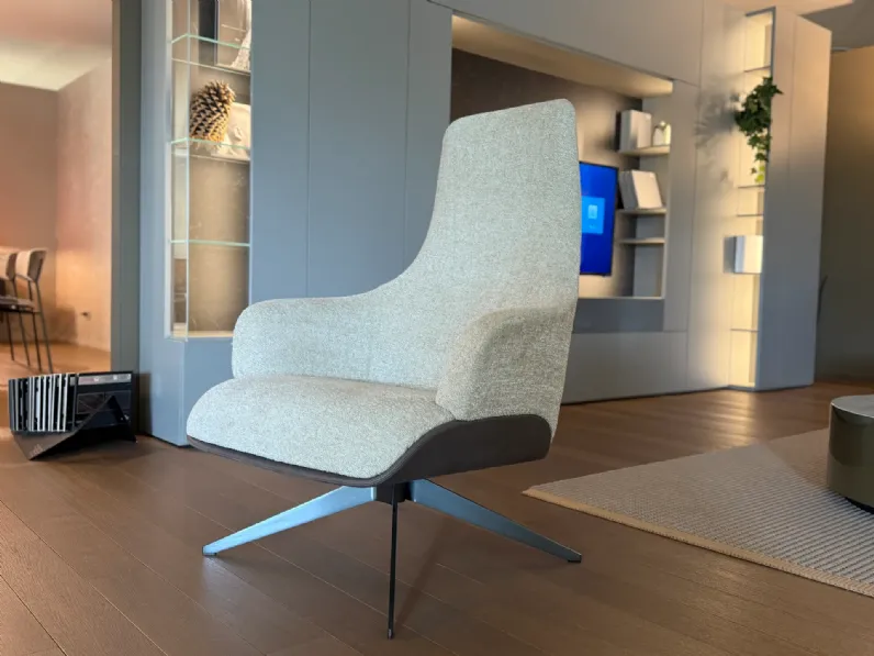 Poltrona Kensington Molteni & c in Tessuto SCONTATA
