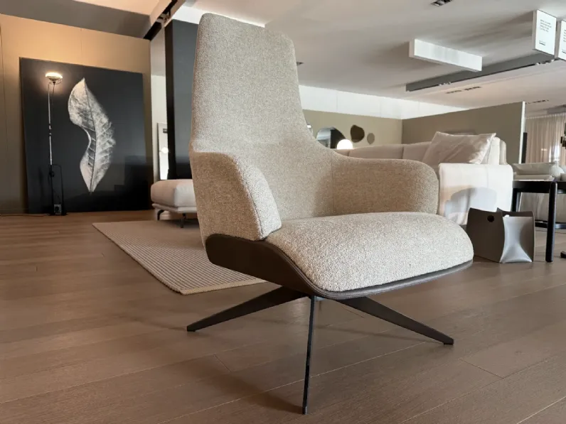 Poltrona Kensington Molteni & c in Tessuto SCONTATA