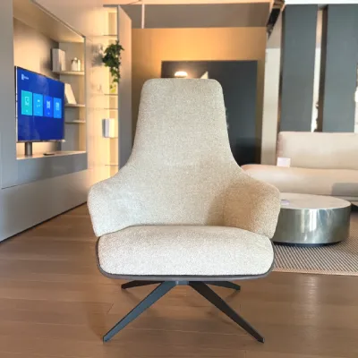 Poltrona Kensington Molteni & c in Tessuto SCONTATA