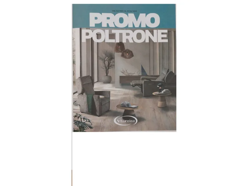 Poltrona in Tessuto Multipla Vitarelax a prezzo Outlet