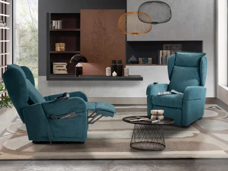 Poltrona in stile moderna Karol Vitarelax in Offerta Outlet