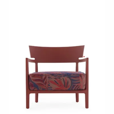 Poltrona  cara mat outdoor liberty chile palm Kartell in Tessuto SCONTATA