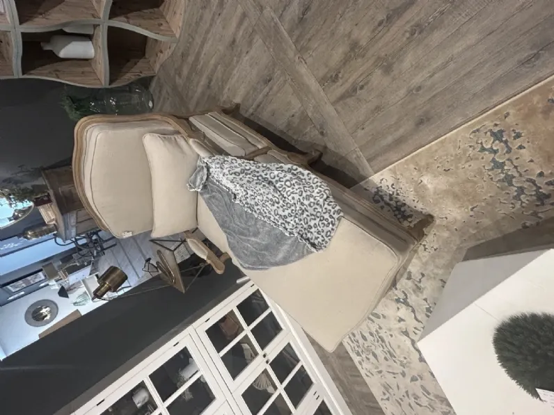 Poltrona in Tessuto Chaise longue  Dialma brown a prezzo scontato