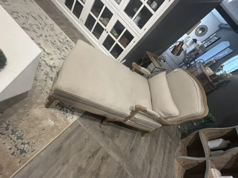 Poltrona in Tessuto Chaise longue  Dialma brown a prezzo scontato