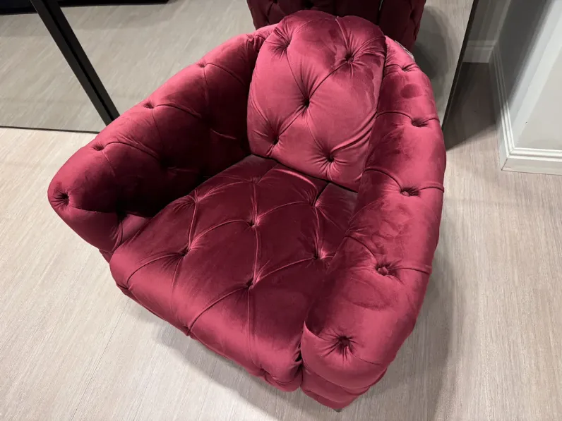 Poltrona in Tessuto Cv 310 poltrona deliziante Calia in Offerta Outlet