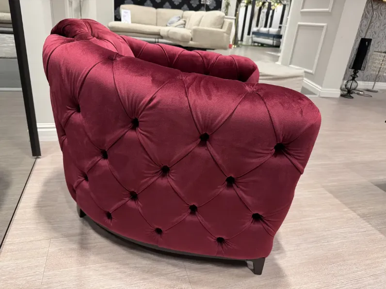 Poltrona in Tessuto Cv 310 poltrona deliziante Calia in Offerta Outlet