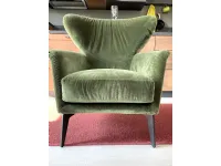 Poltrona in Tessuto Lovy armchair bergère Bonaldo in Offerta Outlet