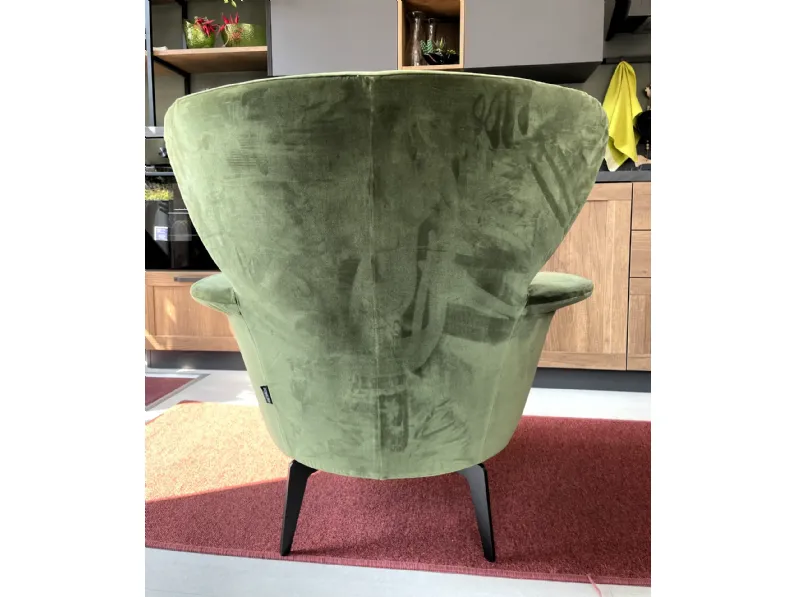 Poltrona in Tessuto Lovy armchair bergère Bonaldo in Offerta Outlet