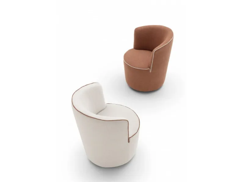 Poltrona in stile moderna Poltrona pouf Artigianale in Offerta Outlet
