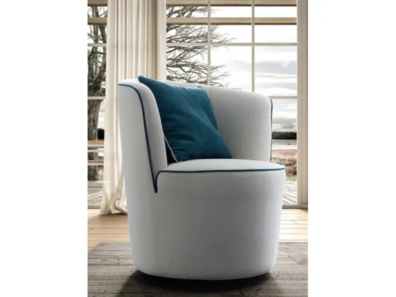 Poltrona in stile moderna Poltrona pouf Artigianale in Offerta Outlet
