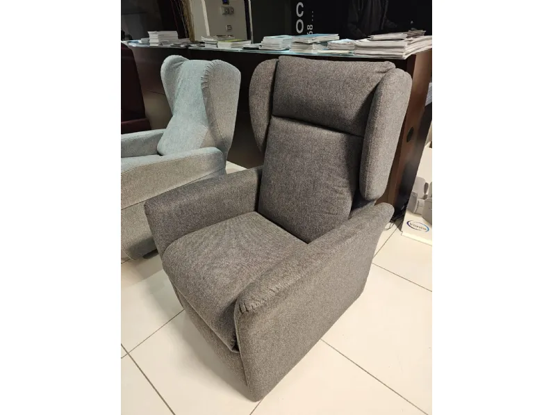Poltrona in stile classica Poltrona relax virgina plus Relax & riposo in Offerta Outlet