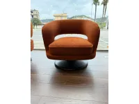 Poltrona Linea Molteni & c in Tessuto SCONTATA