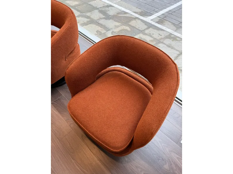Poltrona Linea Molteni & c in Tessuto SCONTATA