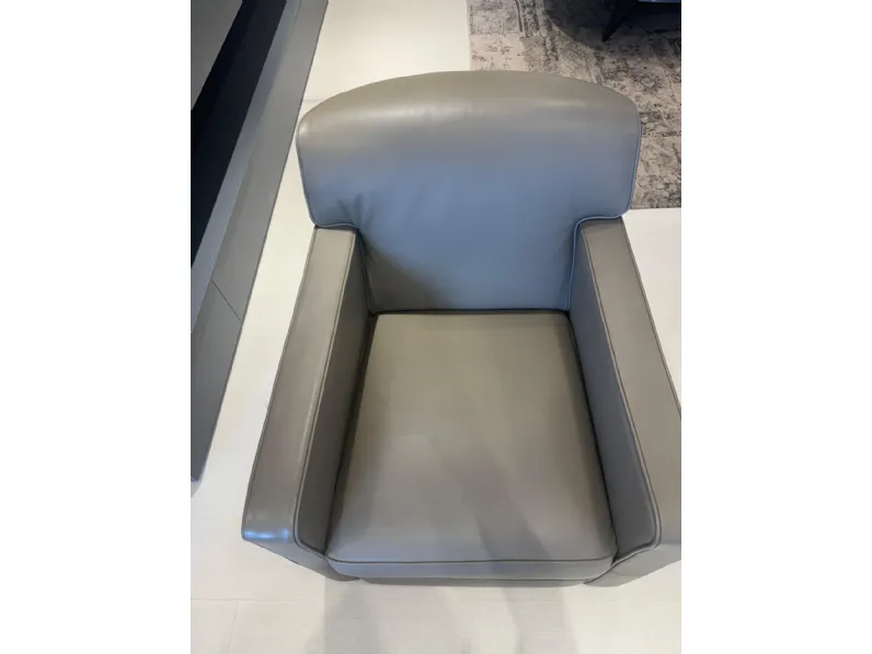 Poltrona in Pelle Lola Nicoletti home in Offerta Outlet