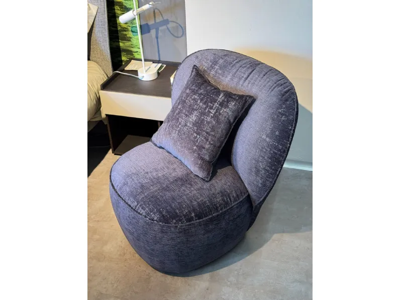 Poltrona in stile moderna Loll 07 Gervasoni in Offerta Outlet