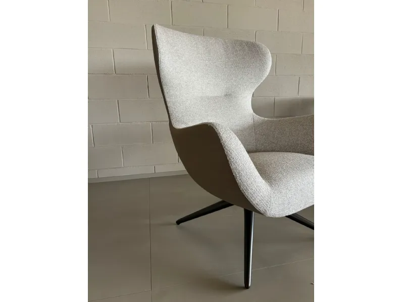 Poltrona Mad joker Poliform in Pelle SCONTATA
