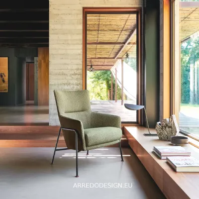 Poltrona in stile design Adele Twils in Offerta Outlet