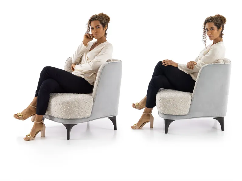 Poltrona modello Amanda outlet Diotti.com ad un prezzo conveniente