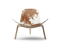 Poltrona Ch07  Carl hansen & son in Pelle SCONTATA