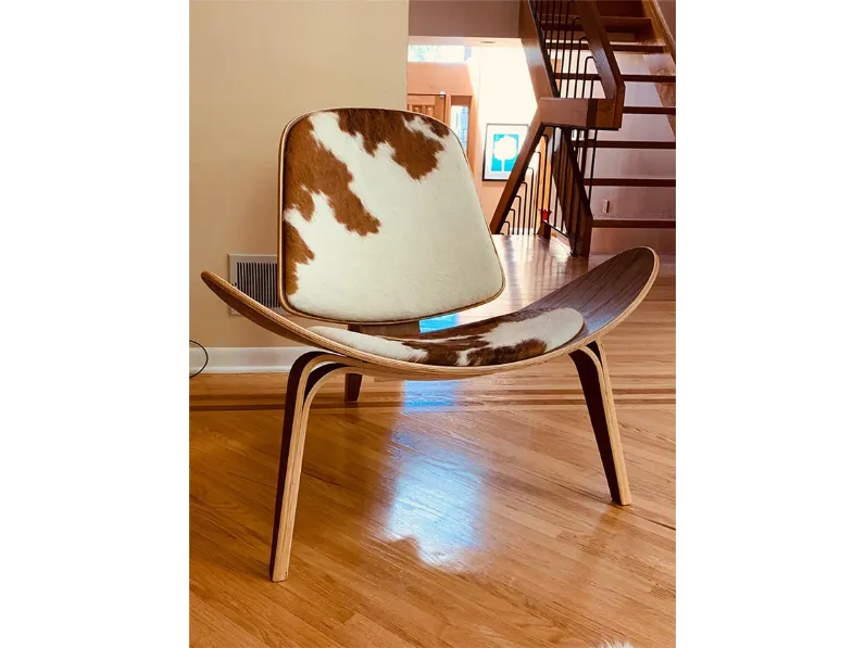 Poltrona Ch07  Carl hansen & son in Pelle SCONTATA