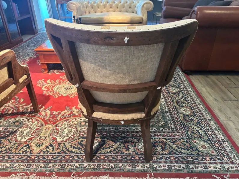Poltrona in Tessuto Db003549 Dialma brown a prezzo scontato