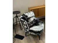 Poltrona in stile design Gimme shelter Moroso in Offerta Outlet