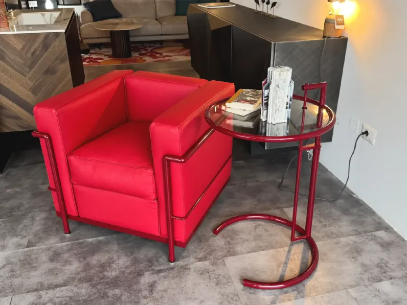 Poltrona in stile design Poltrona art e8p Esprit nouveau in Offerta Outlet