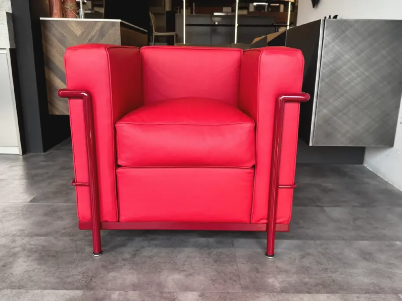 Poltrona in stile design Poltrona art e8p Esprit nouveau in Offerta Outlet