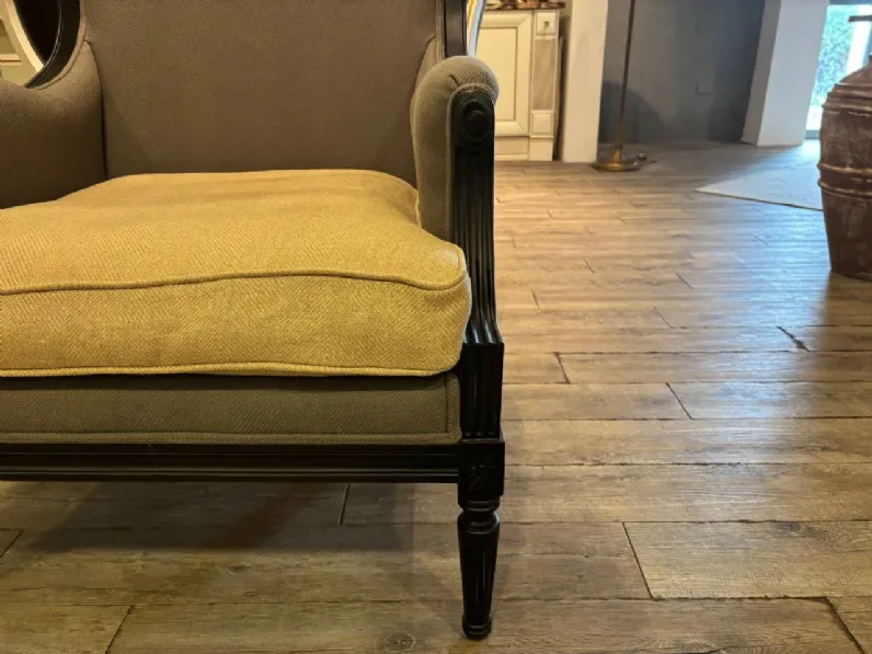 Poltrona in Tessuto Poltrona Dialma brown a prezzo scontato