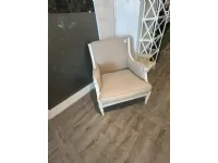 Poltrona in stile provenzale Poltrona  Dialma brown in Offerta Outlet