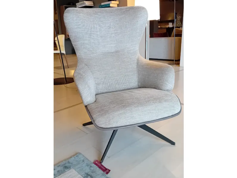 Poltrona con movimento relax Poltrona mod dua  Kristalia in Offerta Outlet 
