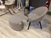 Poltrona modello Poltroncina con pouf Artigianale ad un prezzo imperdibile