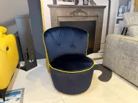 Poltrona in Tessuto Scisci Egoitaliano in Offerta Outlet