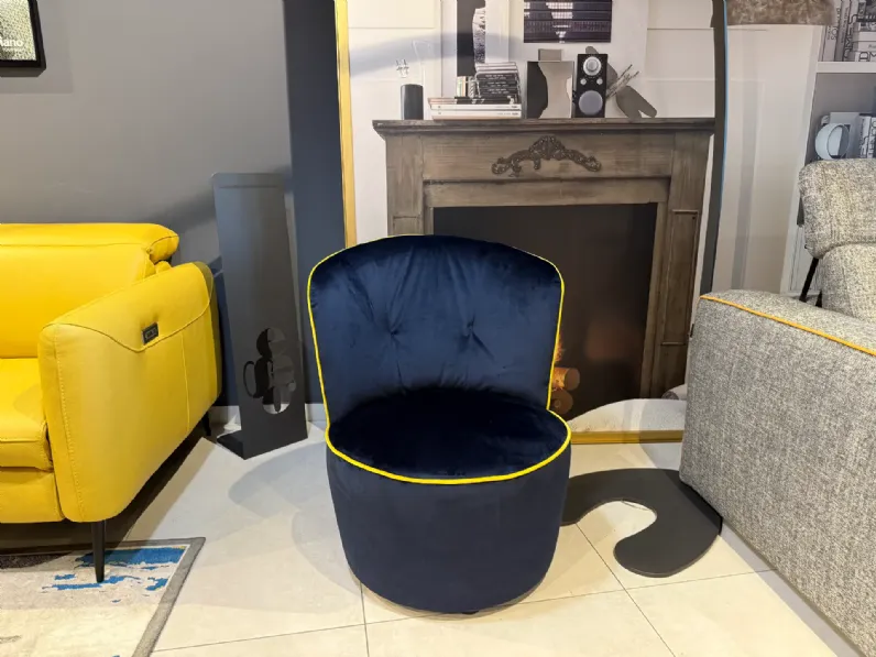 Poltrona in Tessuto Scisci Egoitaliano in Offerta Outlet