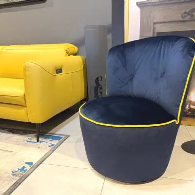 Poltrona in Tessuto Scisci Egoitaliano in Offerta Outlet