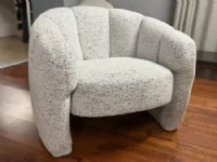 Poltrona in stile design Sila Artigianale in Offerta Outlet