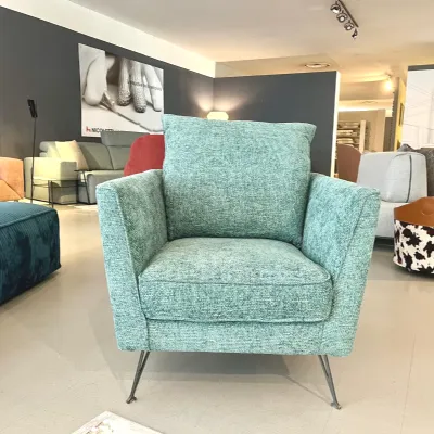 Poltrona in Tessuto Skim Samoa a prezzo Outlet