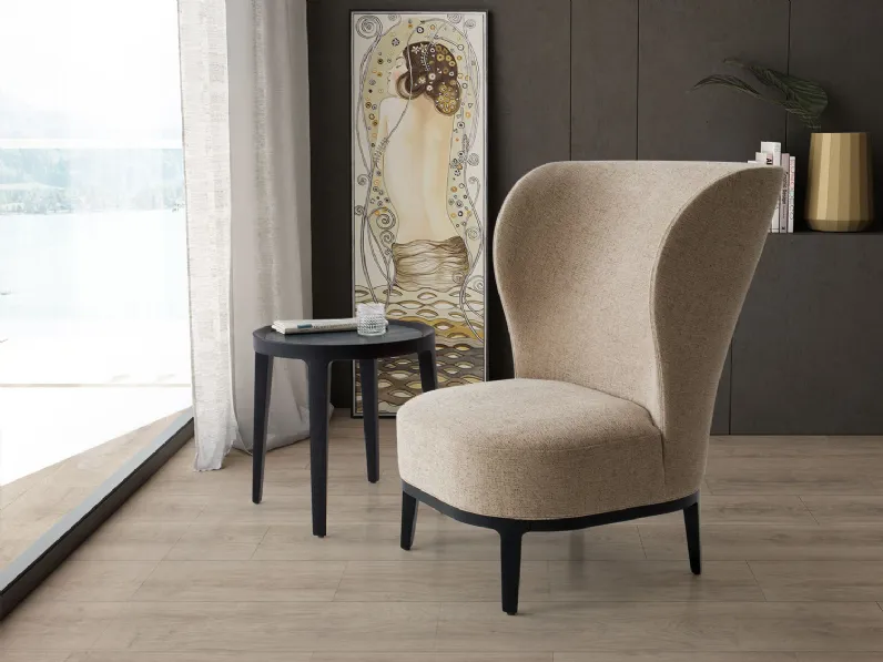 Poltrona in stile moderna Spring outlet Diotti.com in Offerta Outlet