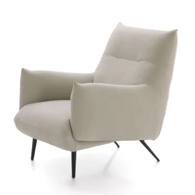 Poltrona in Tessuto Tangeri outlet Diotti.com in Offerta Outlet