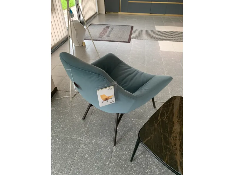 Poltrona in Tessuto Thelma Doimo salotti a prezzo Outlet