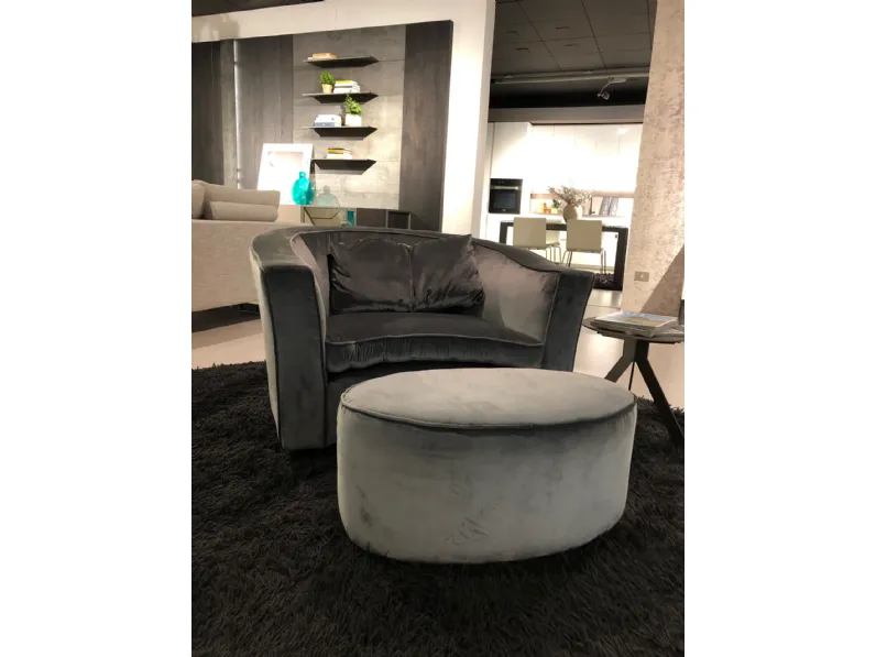 Poltrona in stile classica Moon Smania in Offerta Outlet